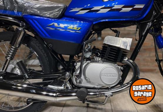 Motos - Suzuki AX 100 2025 Nafta 0Km - En Venta