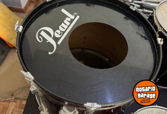 Instrumentos Musicales - Bateria pearl export de los 90' + fierros + platillos - En Venta