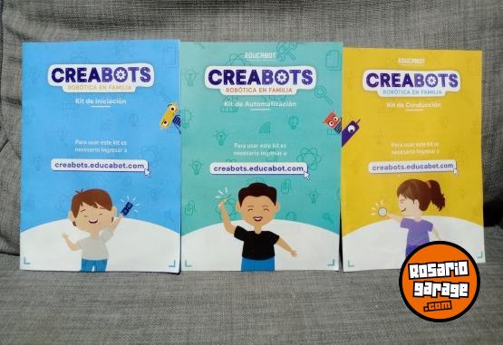 Informtica - Juego De Ciencia Didctico Robtica Educativa Creabots CreabotS kits 1 2 3 - En Venta