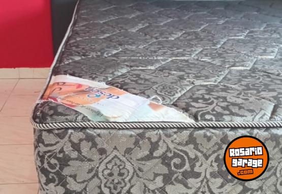 Hogar - Sommier con respaldo! - En Venta