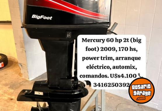 Otros (Náutica) - Mercury 60 hp 2t 2009 power trim a/electrico pata 90 ( ct) www.nautistore.com.ar - En Venta