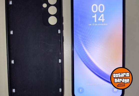 Telefona - Samsung A 34 128 GB de memoria y 6 de ram libre con cargador y funda. - En Venta