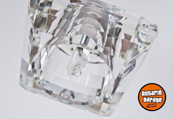 Hogar - L�mpara colgante acero y vidrio - En Venta