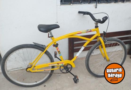 Deportes - Bicicleta playera amarilla rodado 26 - En Venta