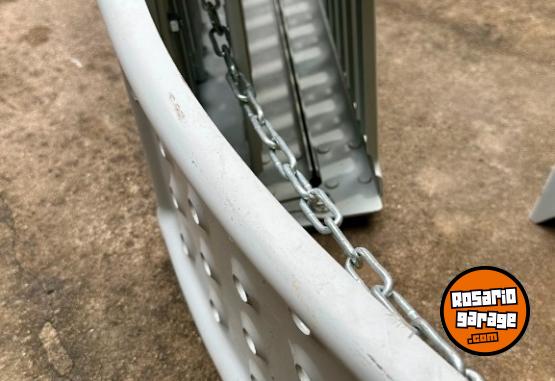Accesorios para Motos - Rampas Plegables Metálicas Plata 1500 Lbs Juego X2 - En Venta