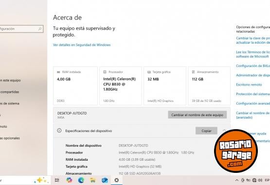 Informática - Notebook Asus X45a 14 Win 10 Ssd120 4gb Wifi Bt Dvdrw - En Venta