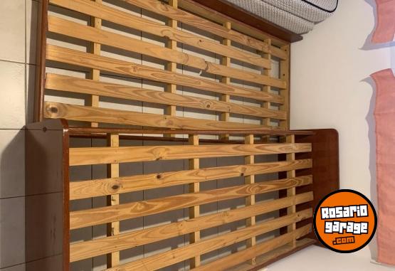 Hogar - Vendo cama de madera - En Venta