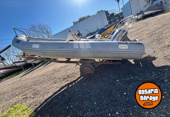 Embarcaciones - SEMIRRIGIDO CON MOTOR 40 - En Venta