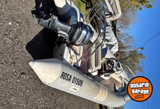 Embarcaciones - SEMIRRIGIDO CON MOTOR 40 - En Venta