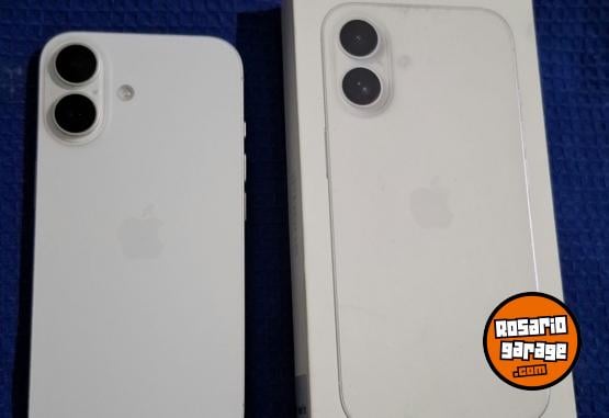 Telefonía - iPhone 16 100% bateria - En Venta