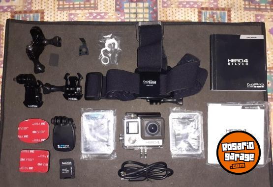 Electr�nica - Camara GO PRO HERO 4 SILVER(poco USO!). - En Venta