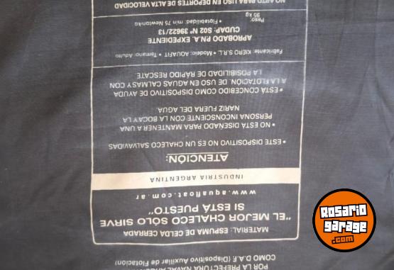 Deportes Náuticos - Chaleco Salvavidas Acuatic hasta 95 KG - En Venta