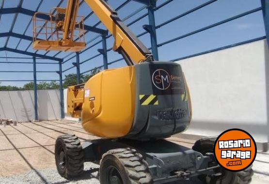 Camiones y Gr�as - BRAZO ARTICULADO DI�SEL HAULOTTE 16M - En Venta