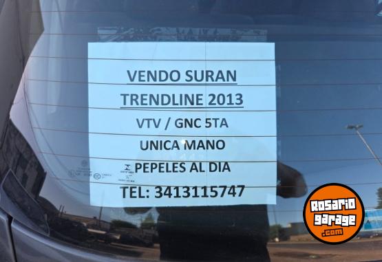 Autos - Volkswagen Suran 2013 Nafta 219000Km - En Venta