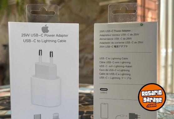 Telefonía - Kit Cargador Apple iPhone Carga Rápida 20W SELLADO Completo (Cable + Adaptador) - En Venta