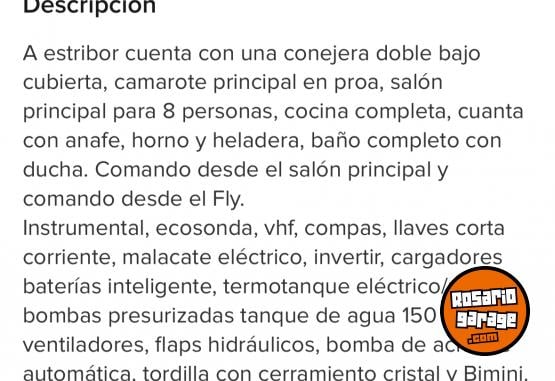 Embarcaciones - Barco sk 28  cantieri 2006 - En Venta