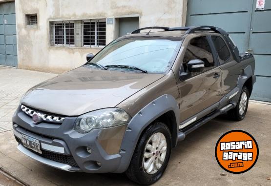 Camionetas - Fiat Strada Adventure 2014 GNC 170000Km - En Venta