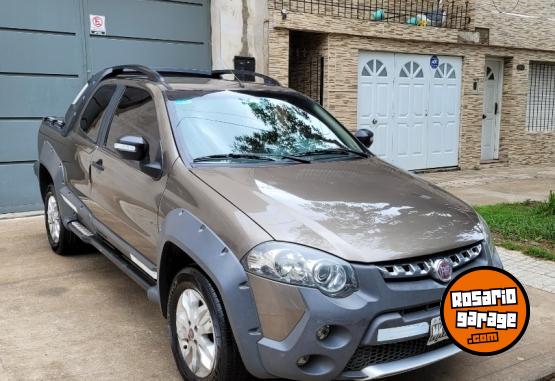 Camionetas - Fiat Strada Adventure 2014 GNC 170000Km - En Venta
