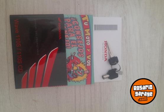 Motos - Honda Wave s 2024 Nafta 3900Km - En Venta