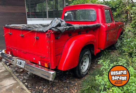 Camionetas - Ford F-100 v8 1982 GNC 111111Km - En Venta