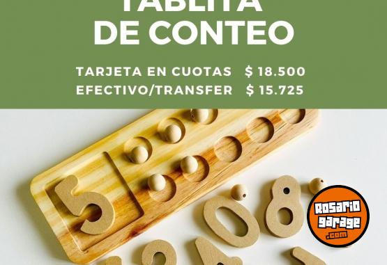 Art�culos para beb� - Juegos y juguetes did�cticos en madera - En Venta
