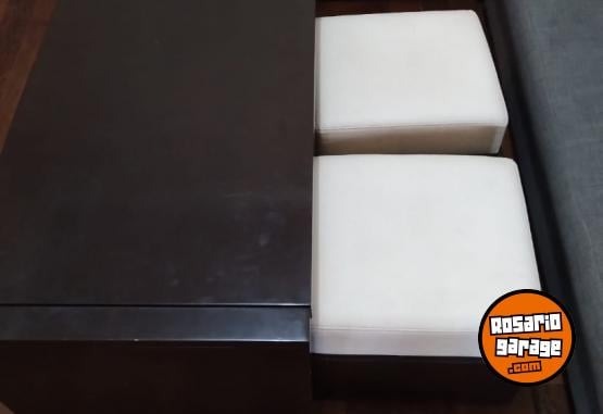 Hogar - MESA RATONA CON TAPA ELEVABLE Y DOS BANQUITOS - En Venta