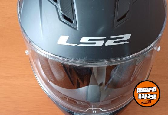 Accesorios para Motos - Vendo casco LS2 320 stream Negro  Mate. Talle L - En Venta