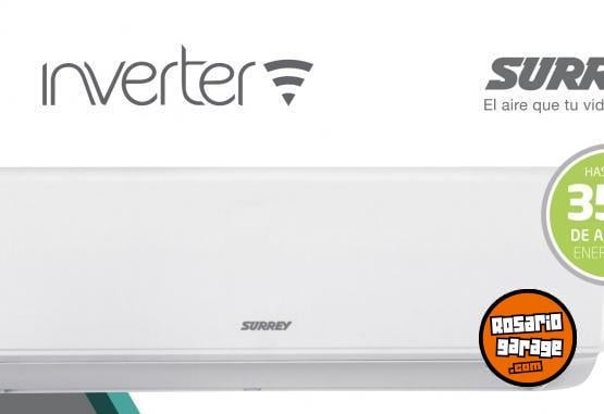 Hogar - Aire Acondicionado Surrey 3000 kcal/h - Inverter Frio/Calor - En Venta