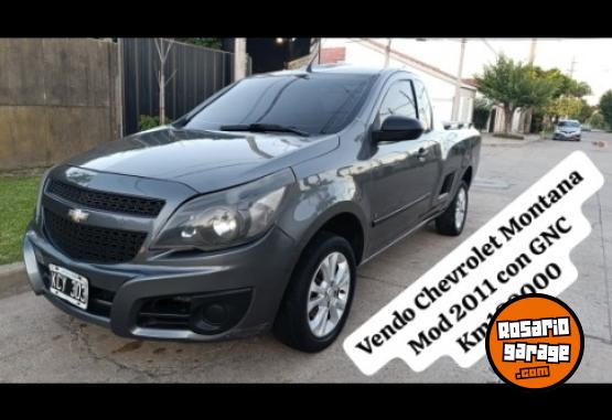 Camionetas - Chevrolet Montana Saveiro 2011 GNC 189Km - En Venta