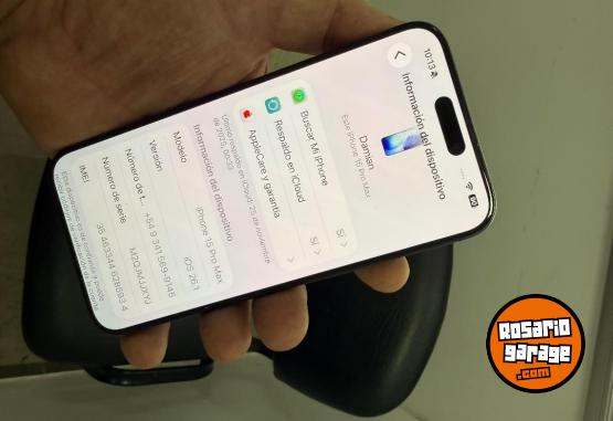 Telefon�a - IPhone 15 Pro Max - 256 gb - En Venta