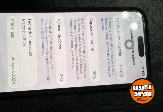 Telefon�a - iPhone 15 pro Max 256 - En Venta