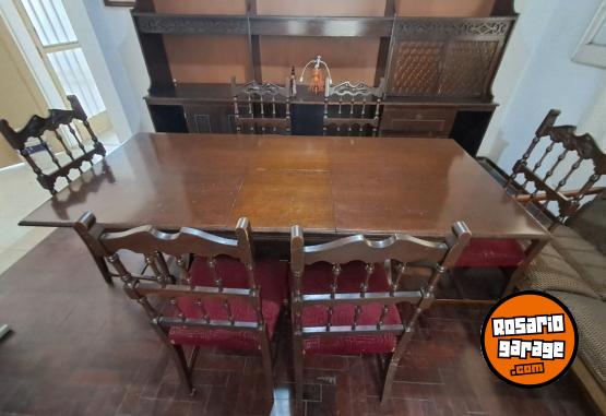 Hogar - Mesa y 6 sillas antiguas - En Venta