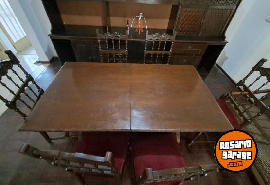 Hogar - Mesa y 6 sillas antiguas - En Venta