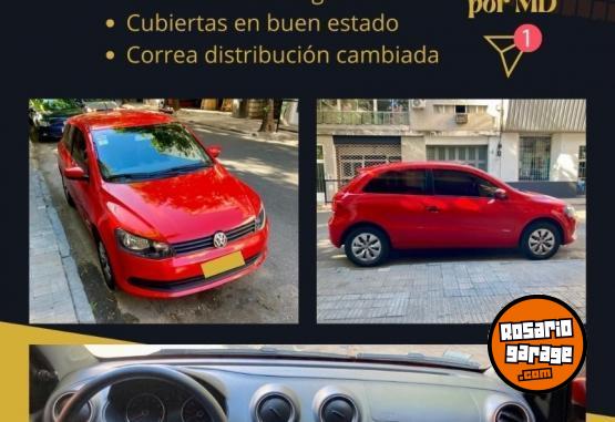 Autos - Volkswagen Gol Trend pack 1 2015 GNC 86000Km - En Venta
