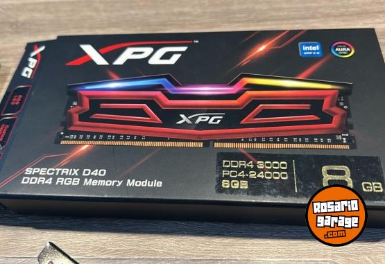 Informática - KIT MEMORIA RAM 16GB (2X8) XPG AURA SYNC DDR4 3200MHZ - En Venta