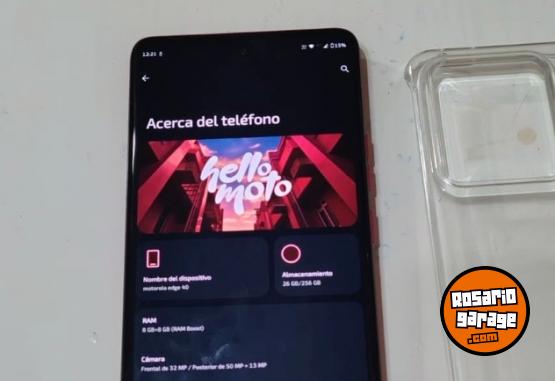 Telefonía - Moto Edge 40 exelente estado libre de fabrica - En Venta