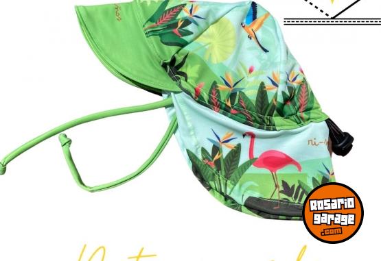 Art�culos para beb� - Gorro con protecci�n solar UV- de 1 a 5 a�os - En Venta