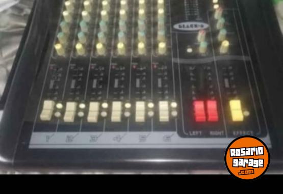 Electrónica - sonido dj equipo. mixer potencia grabe columnas y divisor permuto por embarcacion veo todo. - En Venta
