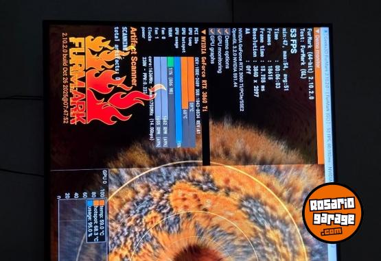 Informática - Placa video vga RTX 3060 TI Asus ROG Strix - En Venta