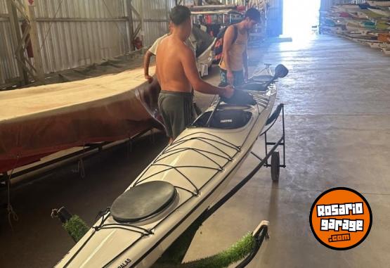 Deportes N&aacute;uticos - Kayak Doble Matrix Wayra � Muy Poco Uso � Con Chalecos y Palas - En Venta