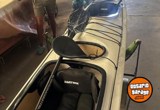 Deportes N&aacute;uticos - Kayak Doble Matrix Wayra � Muy Poco Uso � Con Chalecos y Palas - En Venta