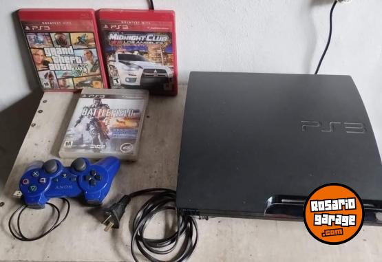 Electrónica - Play 3 completa con 3 juegos - En Venta