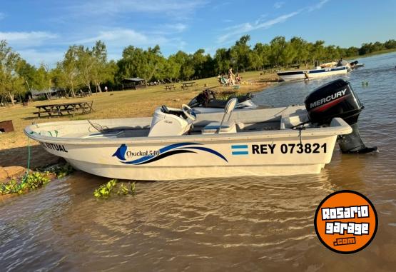 Embarcaciones - Lancha traker kaisser 540 2015 Mercury 50 - En Venta