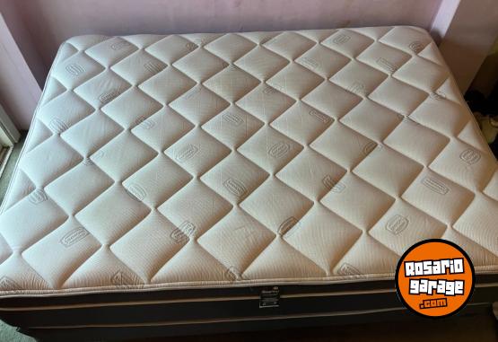 Hogar - Colch�n + Sommier Simmons BeautySleep 140x190 � Casi nuevo - En Venta