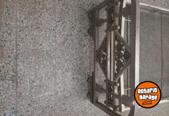 Hogar - Cama de bronce blanco muy antigua - En Venta