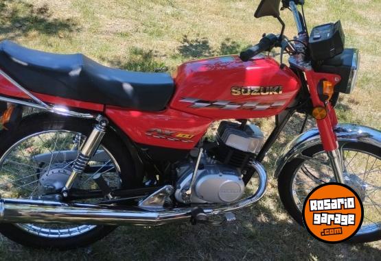 Motos - Suzuki AX 100 2024 Nafta 4000Km - En Venta