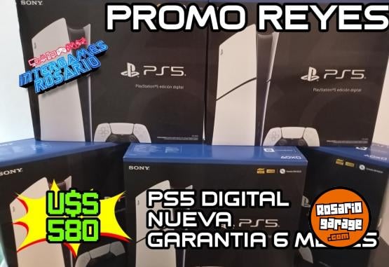 Electrónica - PS5 Slim digital nuevas selladad - En Venta