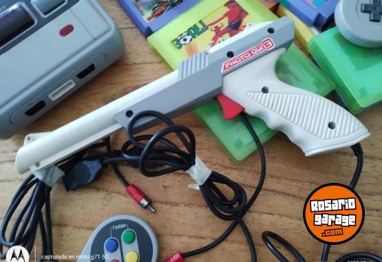 Electrónica - Consola Tomy Game (clon de Family) y pistola PhotoGun3 - En Venta