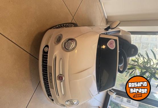 Art�culos para beb� - Auto a bater�a Fiat 500 con control remoto - En Venta