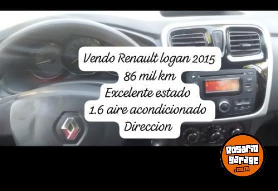 Autos - Renault Logan II authentic 1.6 2015 Nafta 87200Km - En Venta